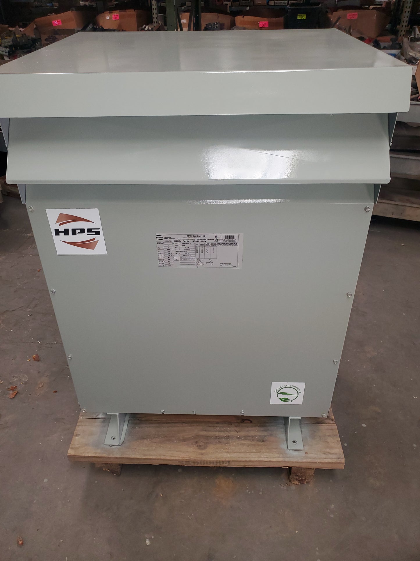 Hammond SG3A0150KK 150 KVA-PRI-480V DELTA-SEC 480/277 Transformer #10