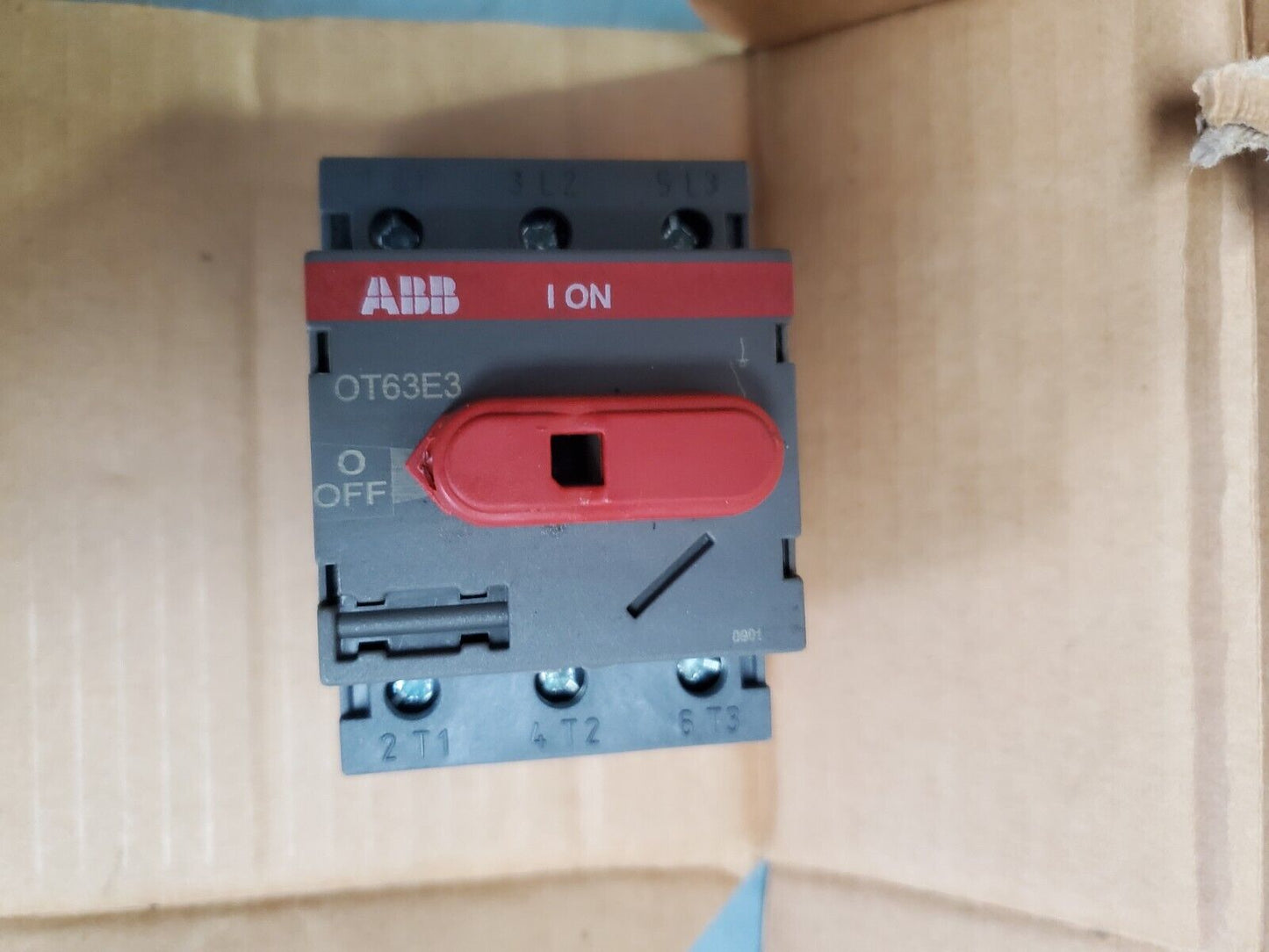 ABB OT63E3 3 Pole 80 AMP Disconnect Switch 1SCA022376R6410 0T63E3