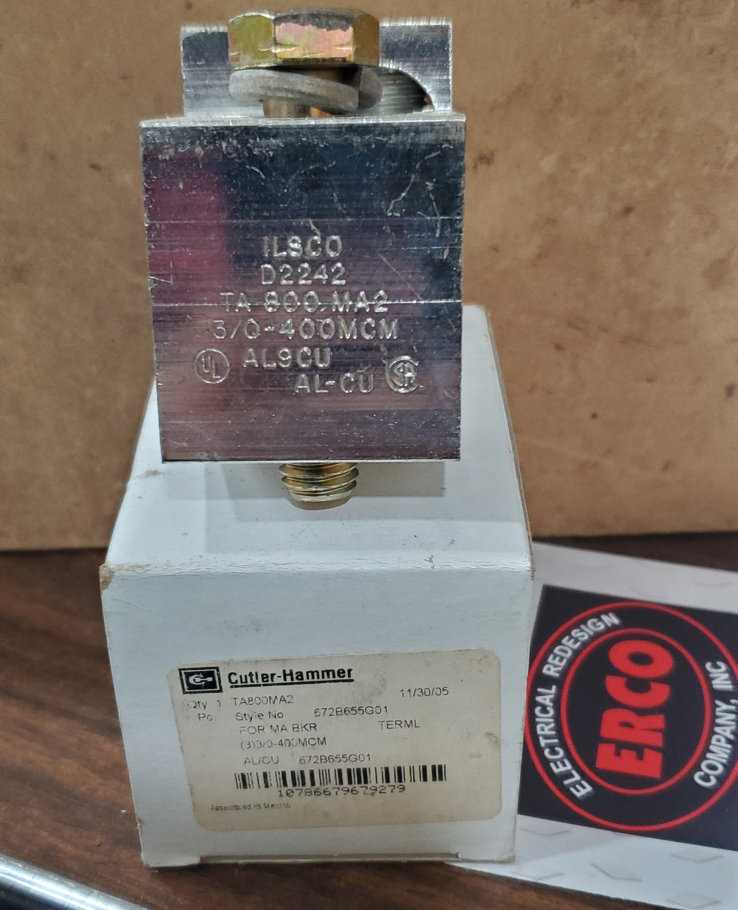 CUTLER HAMMER TA800MA2 BREAKER LUG