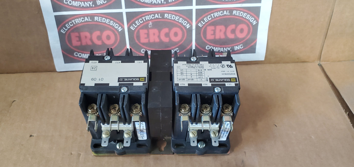 Square D 8965DPR33 Reverse Hoist Contactor