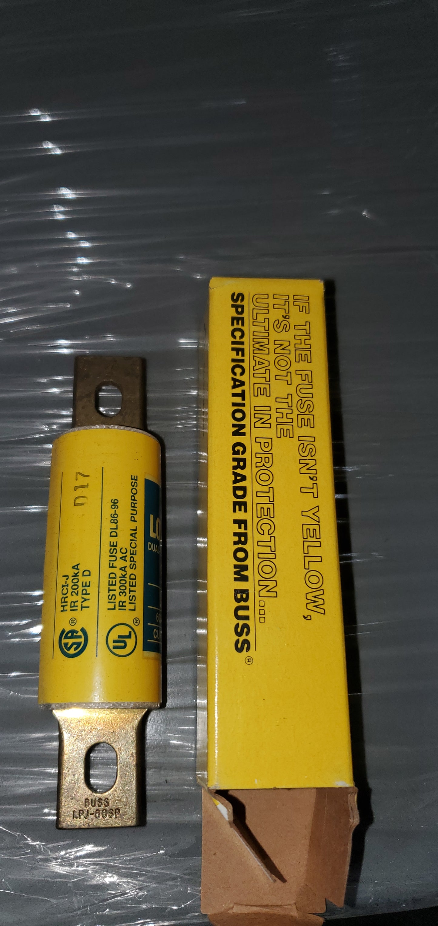 Cooper Bussmann LPJ-80SP Class J Low-Peak Time Delay Fuse