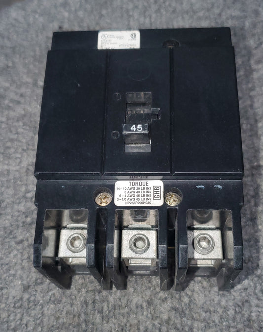 Eaton/Cutler-Hammer GHB3045 3 Pole Circuit Breaker