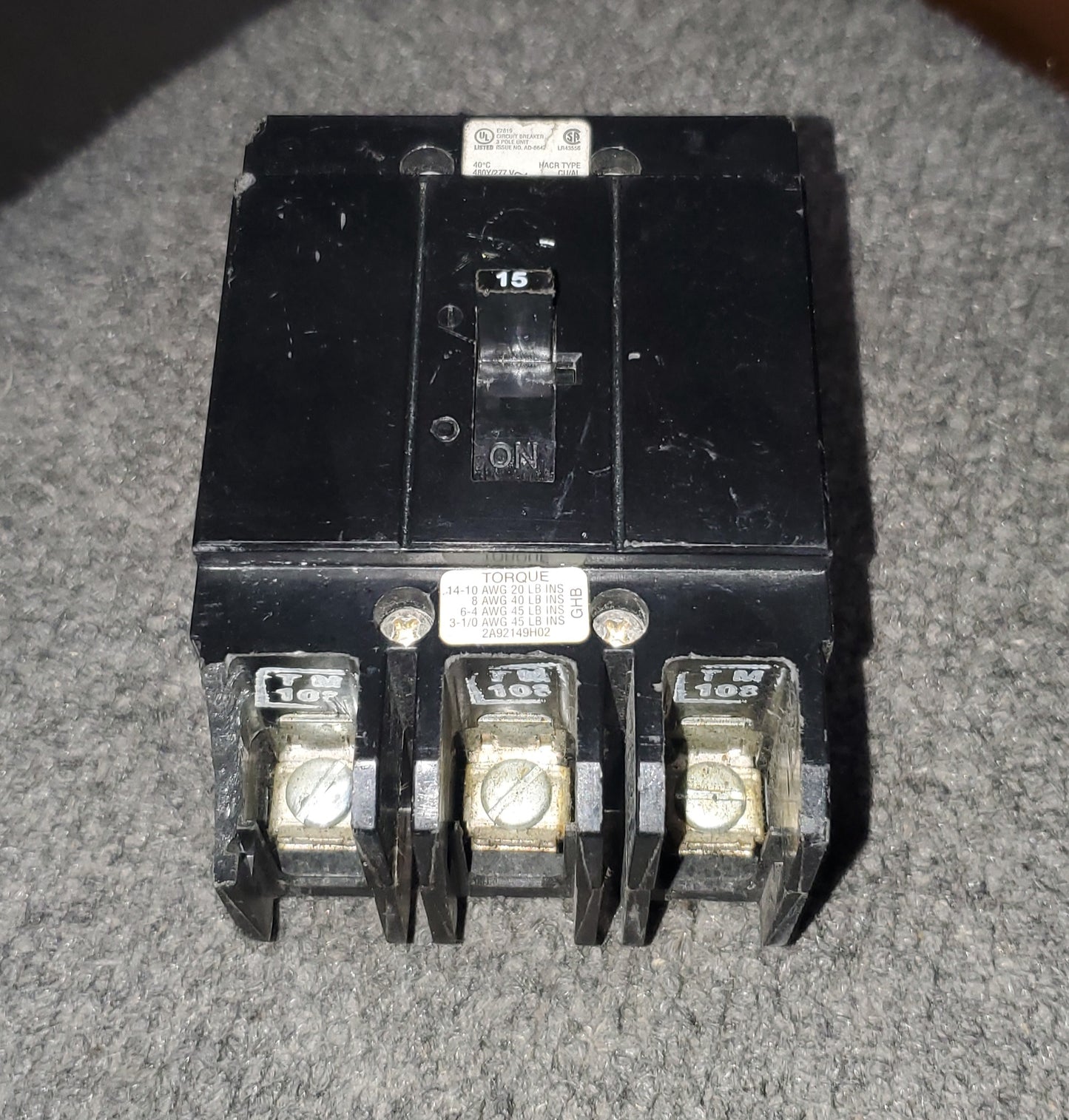 Eaton GHB3015 Circuit Breaker