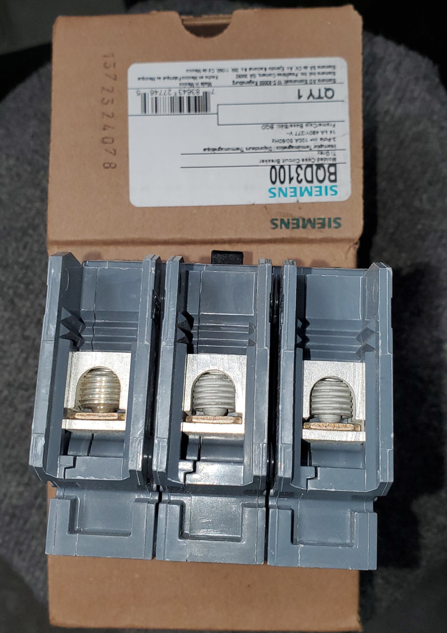 Siemens BQD3100 Circuit Breaker