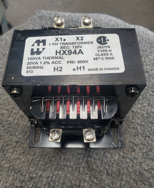 Hx94A Potential Transformer, Instrument, 600V, Ratio 600:120, Hx Series