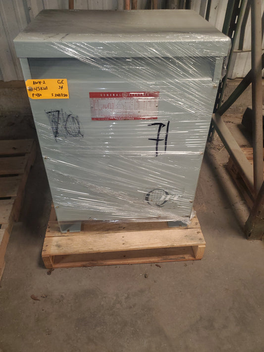 GE General Electric Dry Type Transformer 45KVA 9T23B3873 3 PHASE