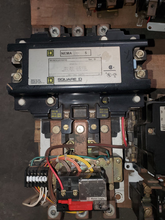 SIZE 5 SQUARE D STARTER with 480 volt coil