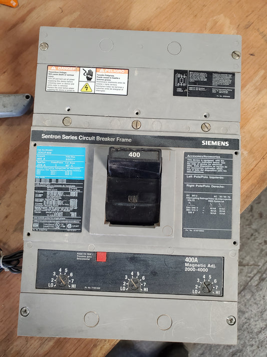 JD63F400 WITH SHUNT TRIP