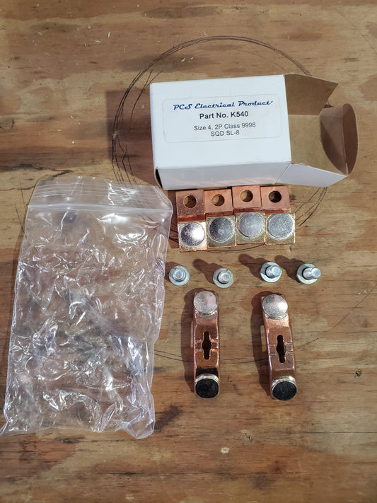 NEMA 4 200A 2P Type SFSV Contact Kit Replacement For 9998SL-8