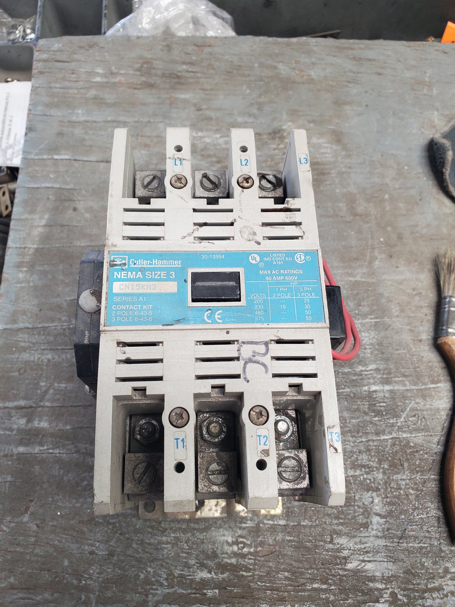 Eaton cn15kn3a Contactor