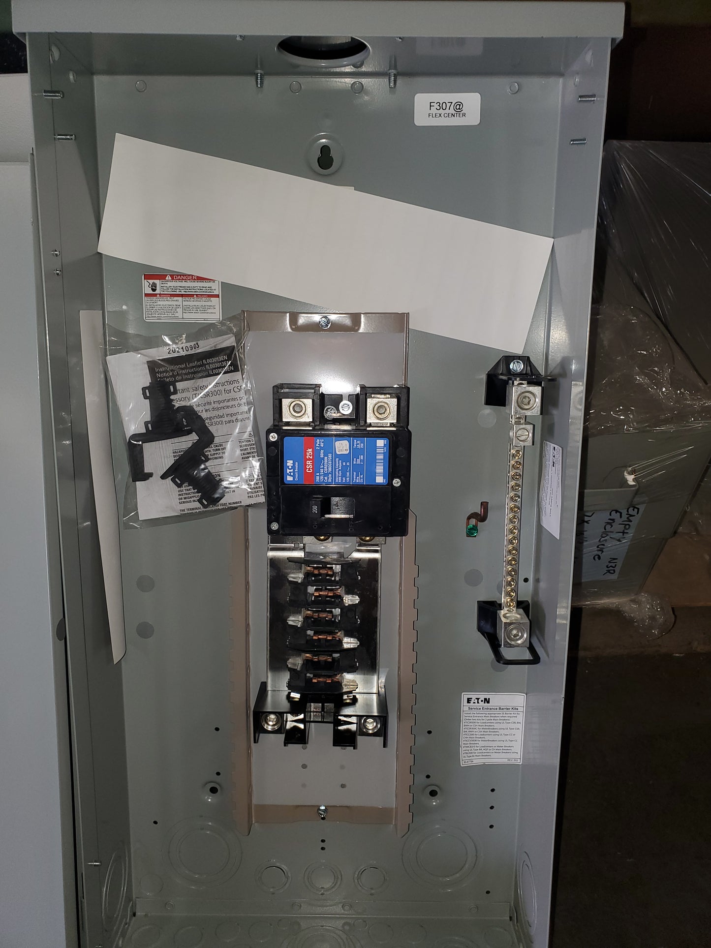 CH12B200RF 200 Amp 12-Circuit Outdoor Main Breaker Plug-On Neutral Load Center